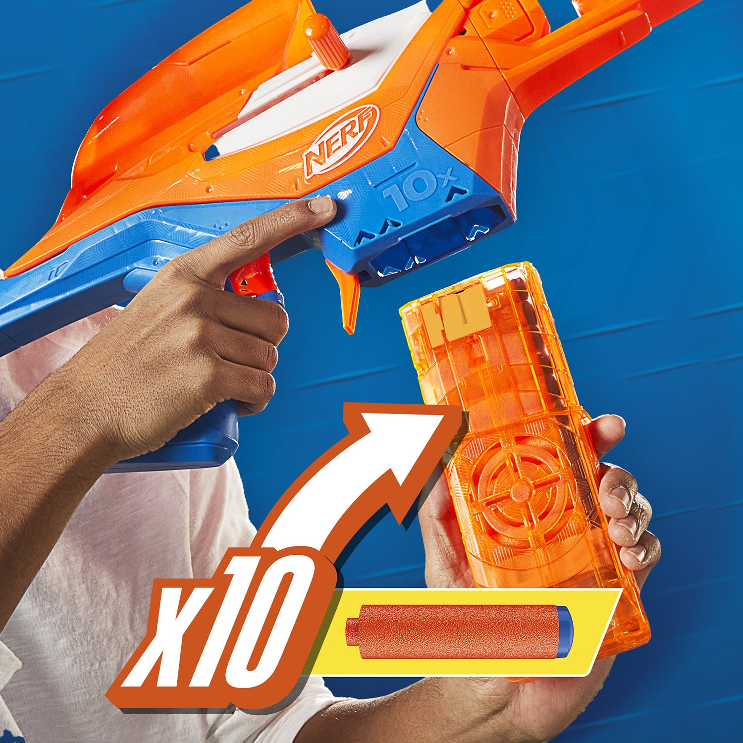 HASBRO - Nerf N Series Pinpoint Blaster con 18 Dardi N1 inclusi